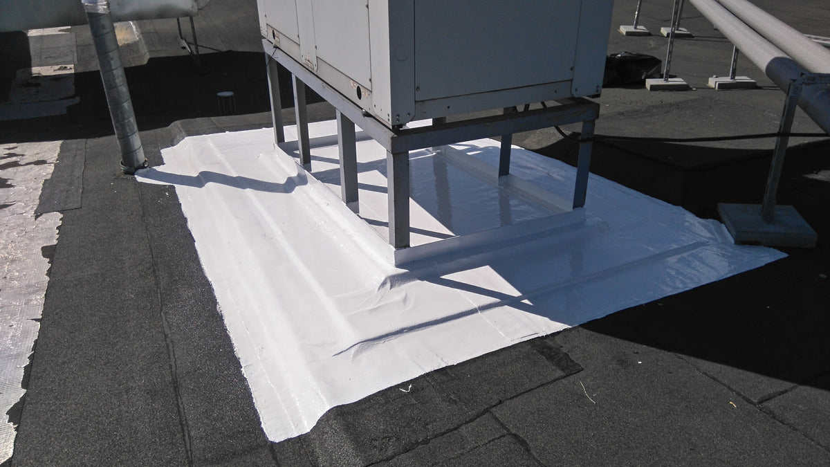 TopBase ST – Silikon-Flüssigkunststoff Dachabdichtung, Grau/Weiß, 1-22 kg