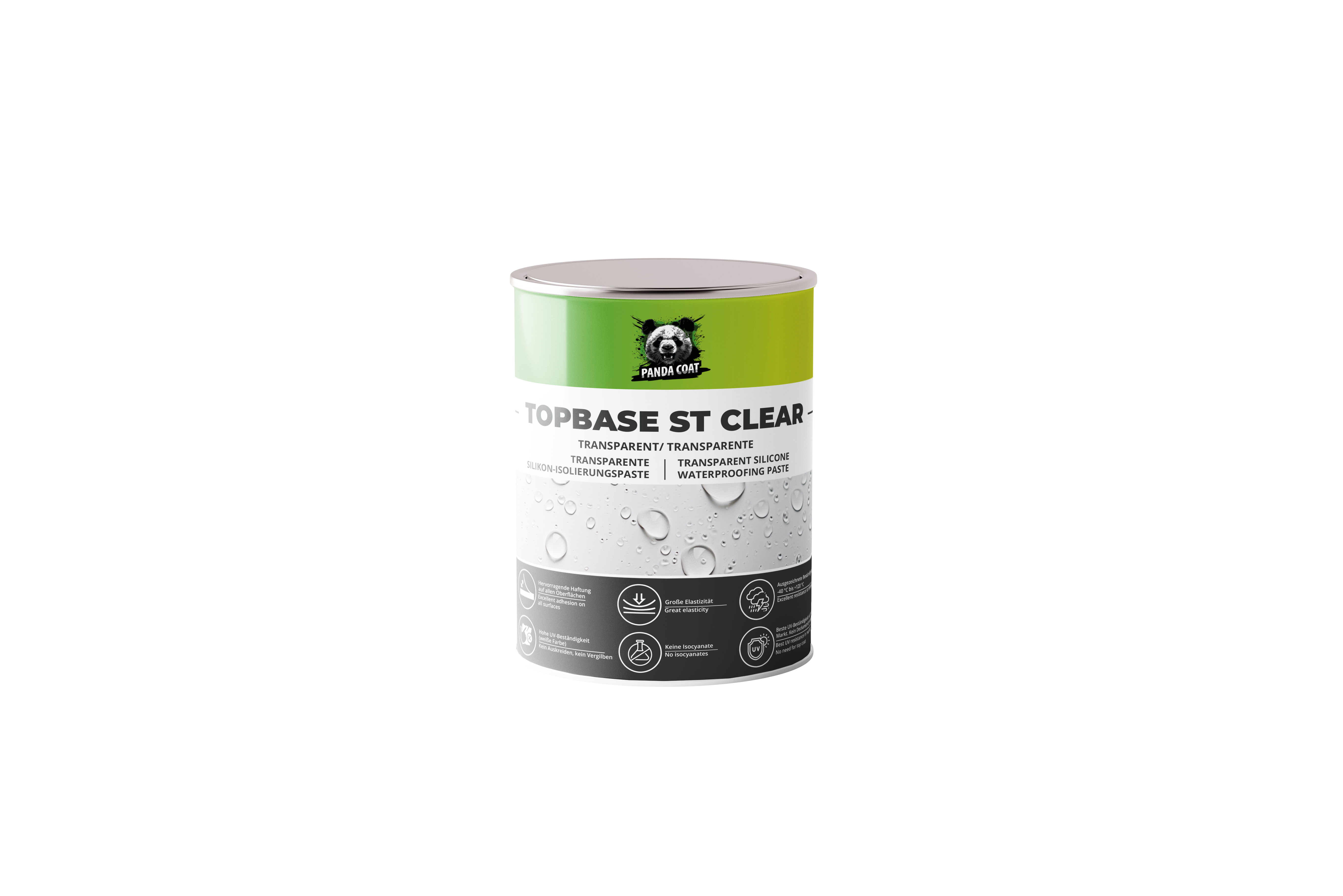 TRANSPARENT waterproofing paste UNIBASE MS CLEAR SF 0.4kg